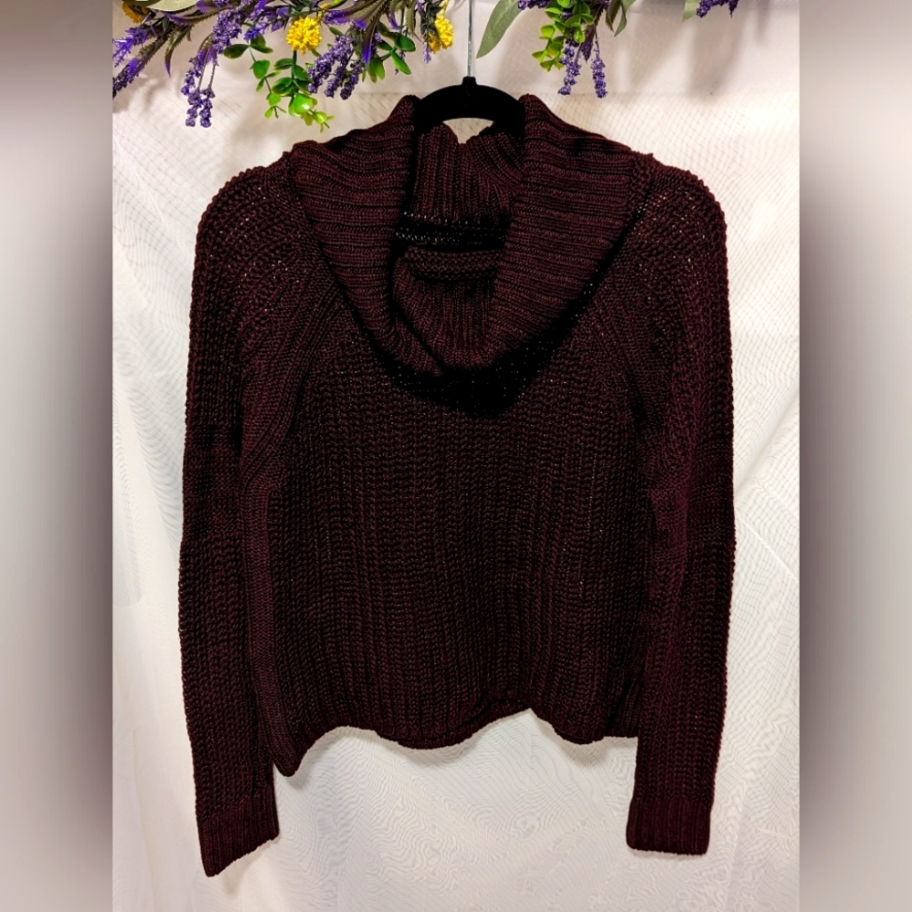 Charlotte Russe Oversized Knit Turtle Neck Sweater